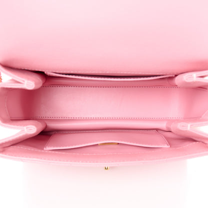 Chanel Caviar Quilted Mini Coco First Flap Pink 5 of 10