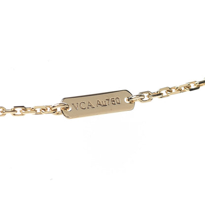 Van Cleef & Arpels 18K Yellow Gold Diamond Small Frivole Pendant Necklace 6 of 8