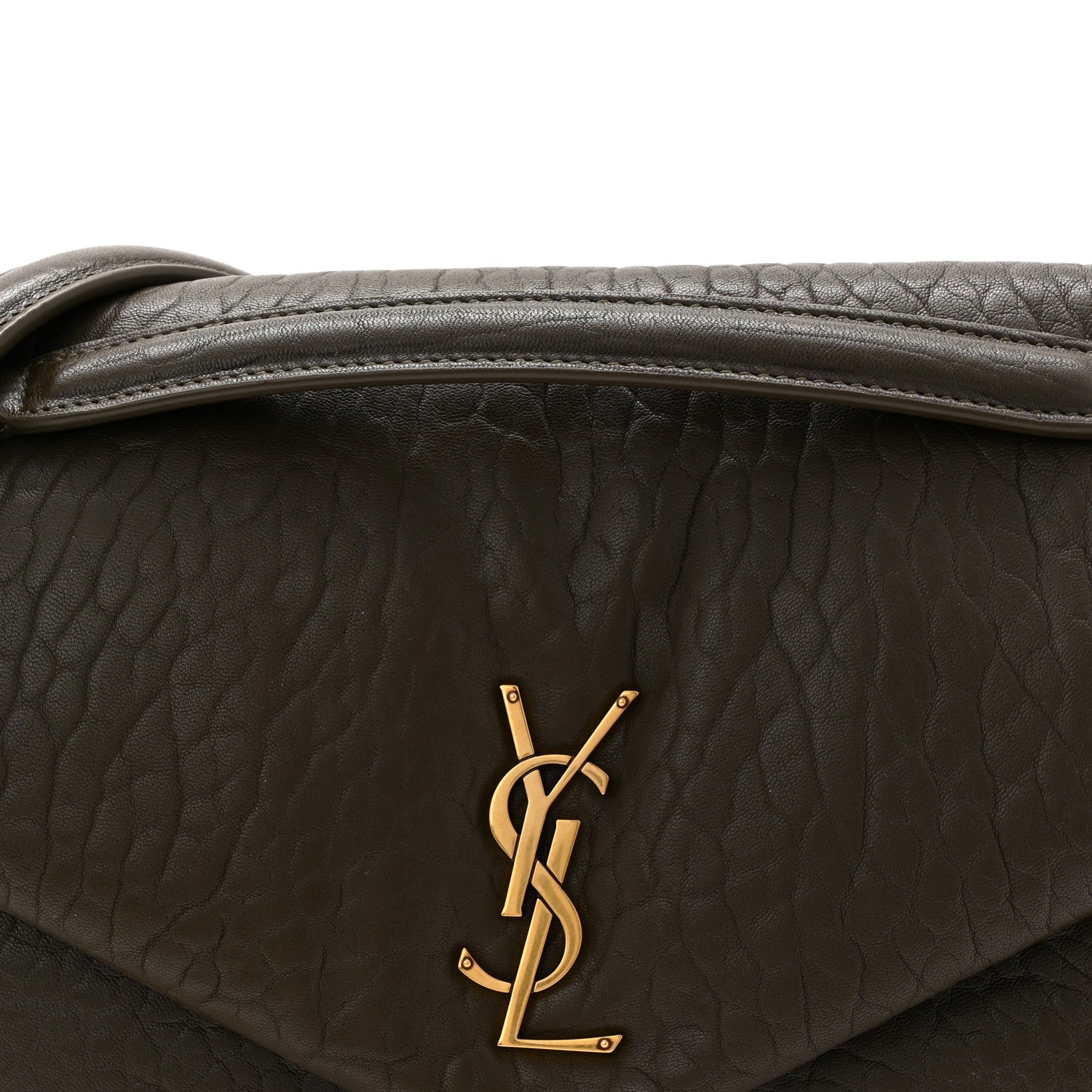 Saint Laurent Grained Lambskin Medium Calypso Light Musk 8 of 10