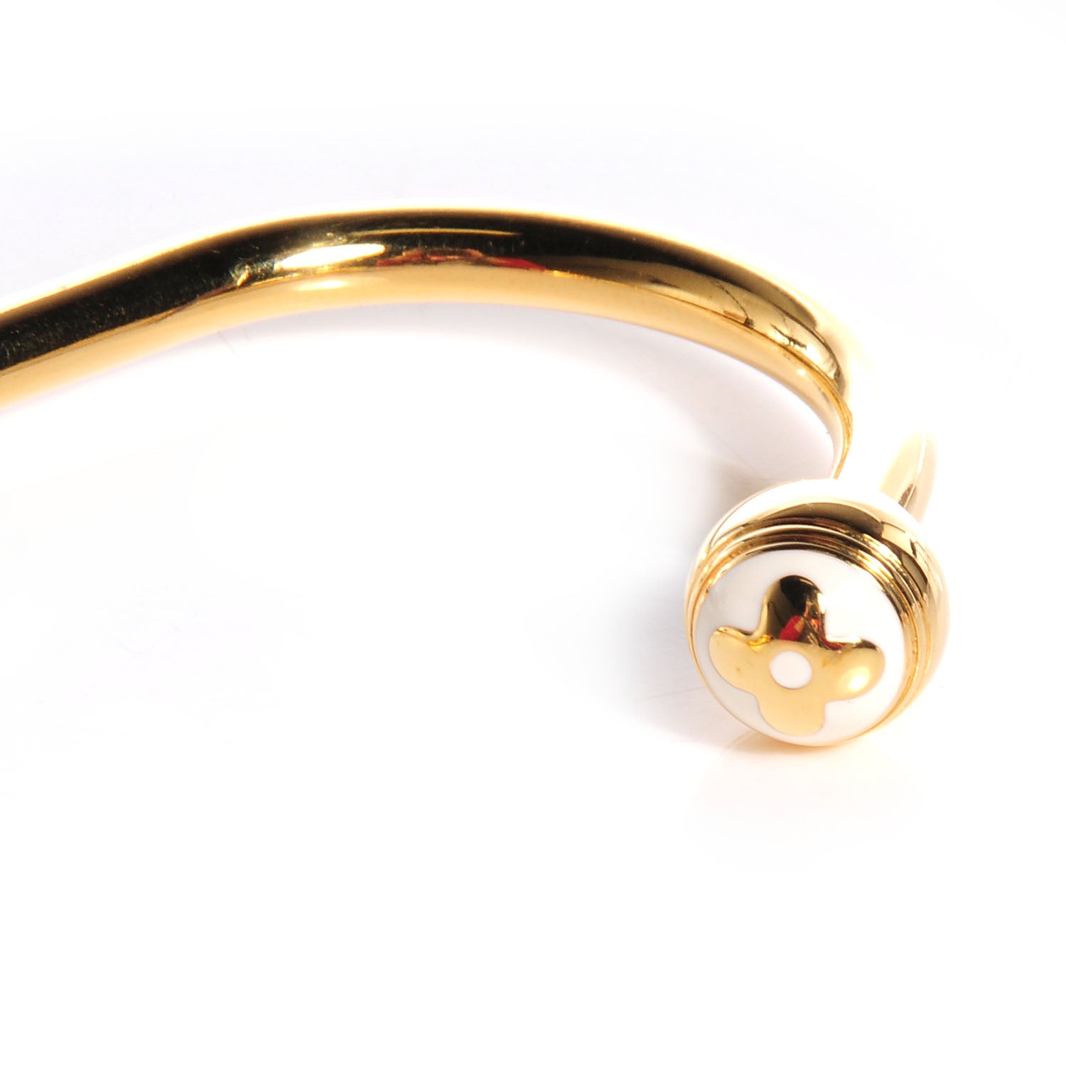 Louis Vuitton Purse Hook Red Gold 4 of 5