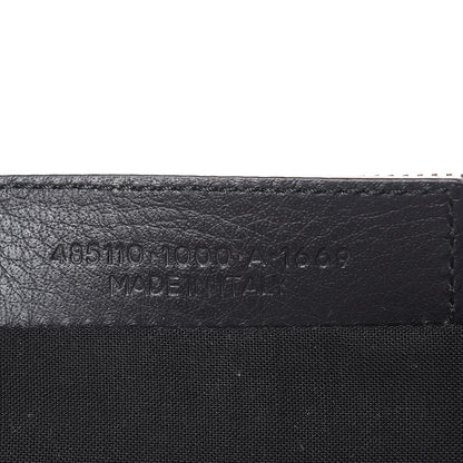 Balenciaga Calfskin Logo Everyday Second Bag Black White 7 of 12
