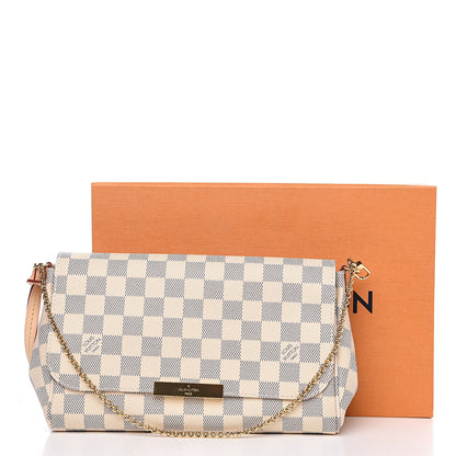 Louis Vuitton Damier Azur Favorite MM 9 of 9