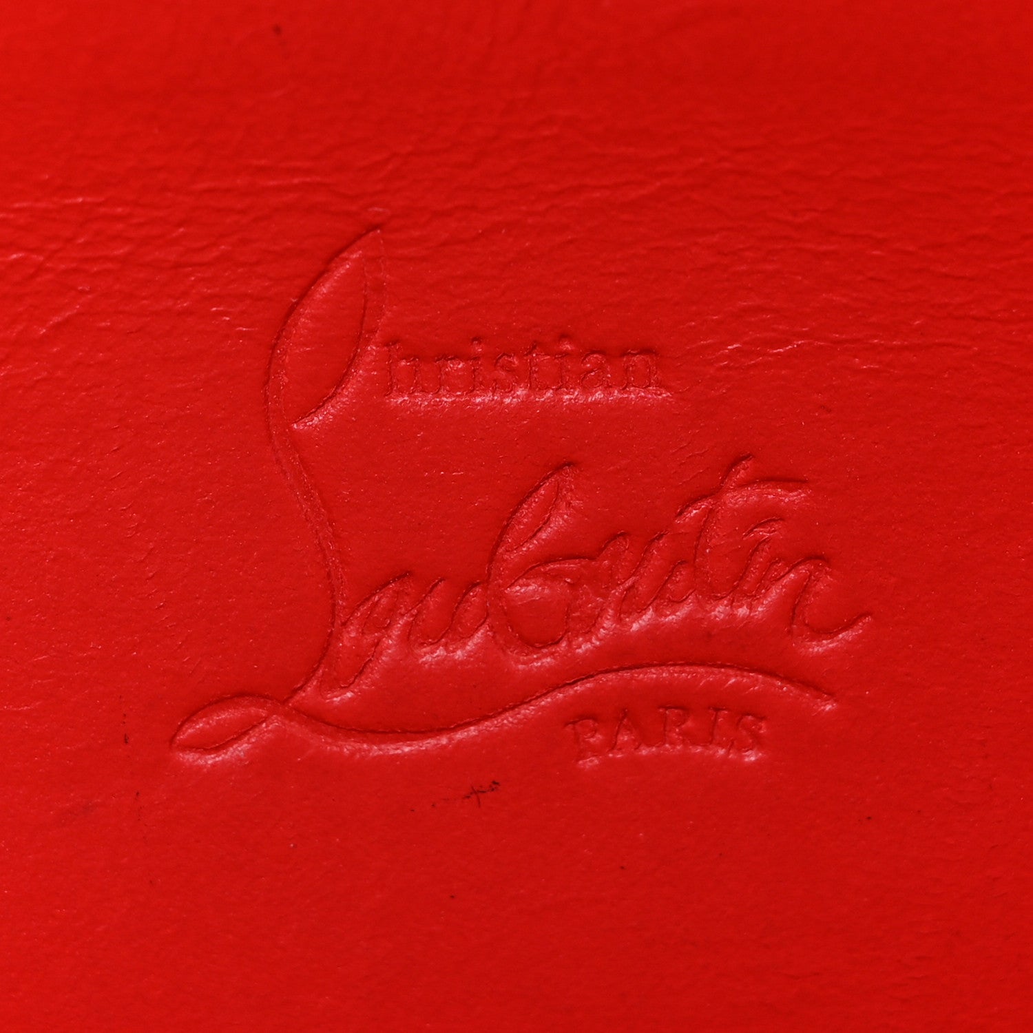 Christian Louboutin Calfskin Embellished Baguette Black 6 of 21