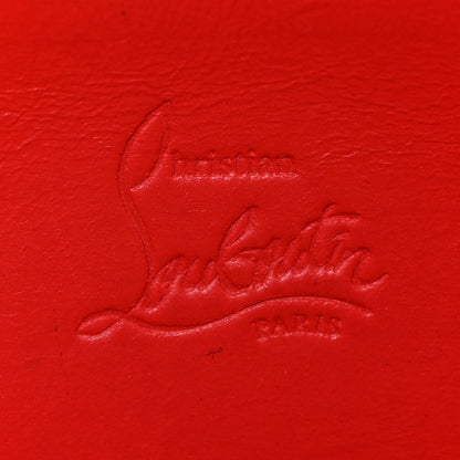 Christian Louboutin Calfskin Embellished Baguette Black 6 of 21