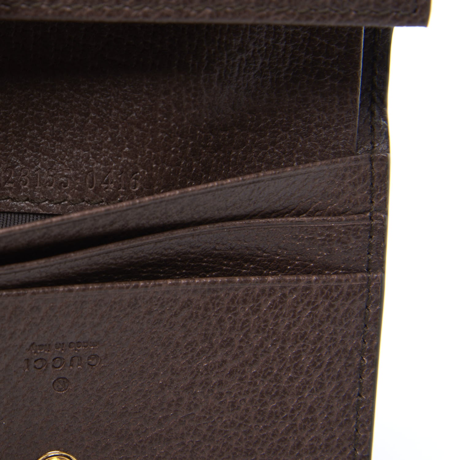 Gucci GG Supreme Monogram Web Ophidia Card Case Beige New Acero 8 of 9