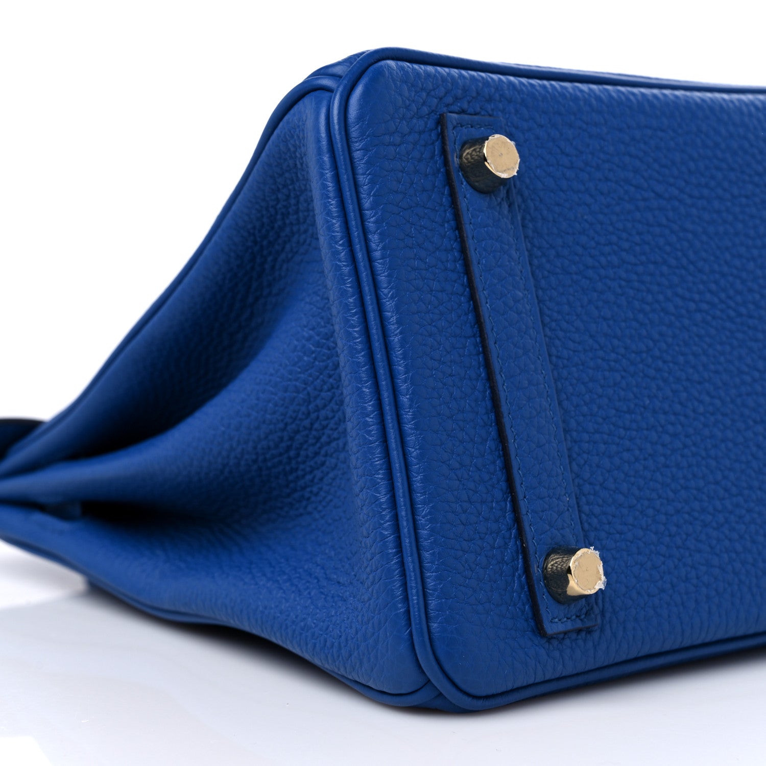 Hermes Togo Birkin 25 Bleu France 8 of 11