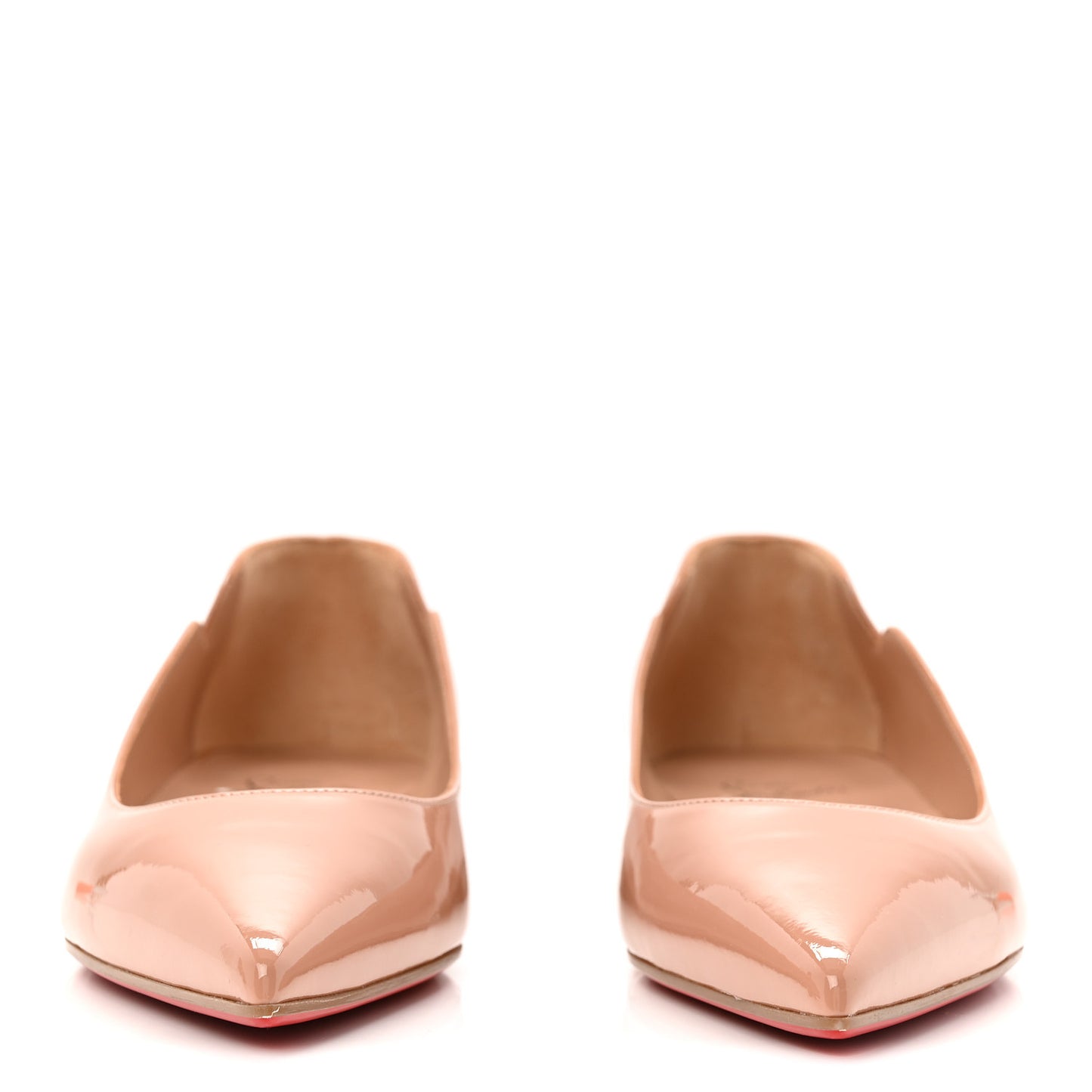 Patent Hot Chickita Flats 38 Blush