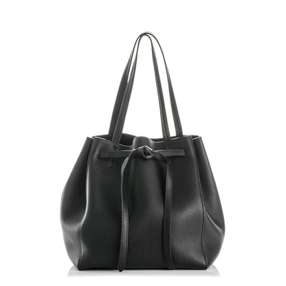 Celine Soft Grained Calfskin Small Belt Cabas Phantom Black 1 of 7