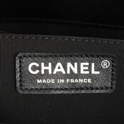 Chanel Tweed Lambskin Medium Boy Flap Black 7 of 8