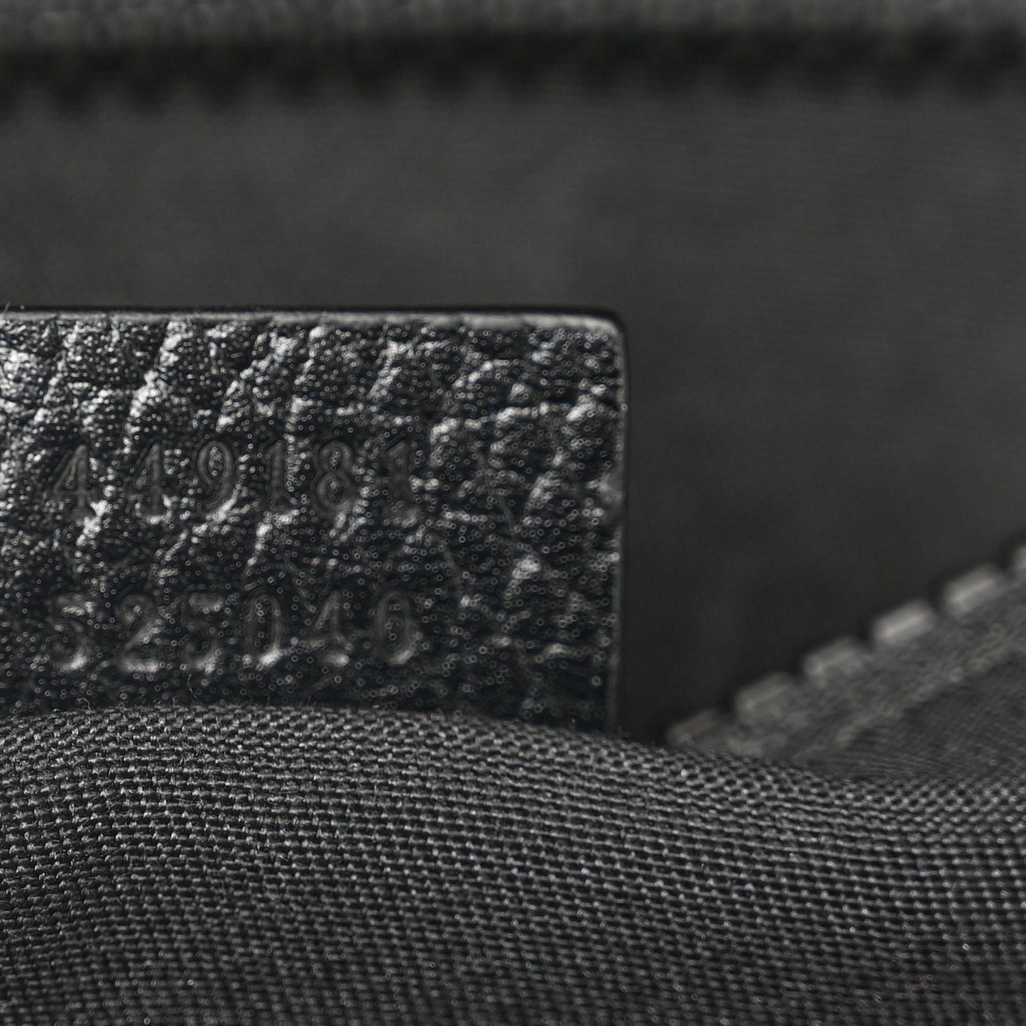 Nylon Monogram Slim Backpack Black