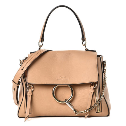 Chloe Calfskin Small Faye Day Shoulder Bag Blush Nude 1 of 8