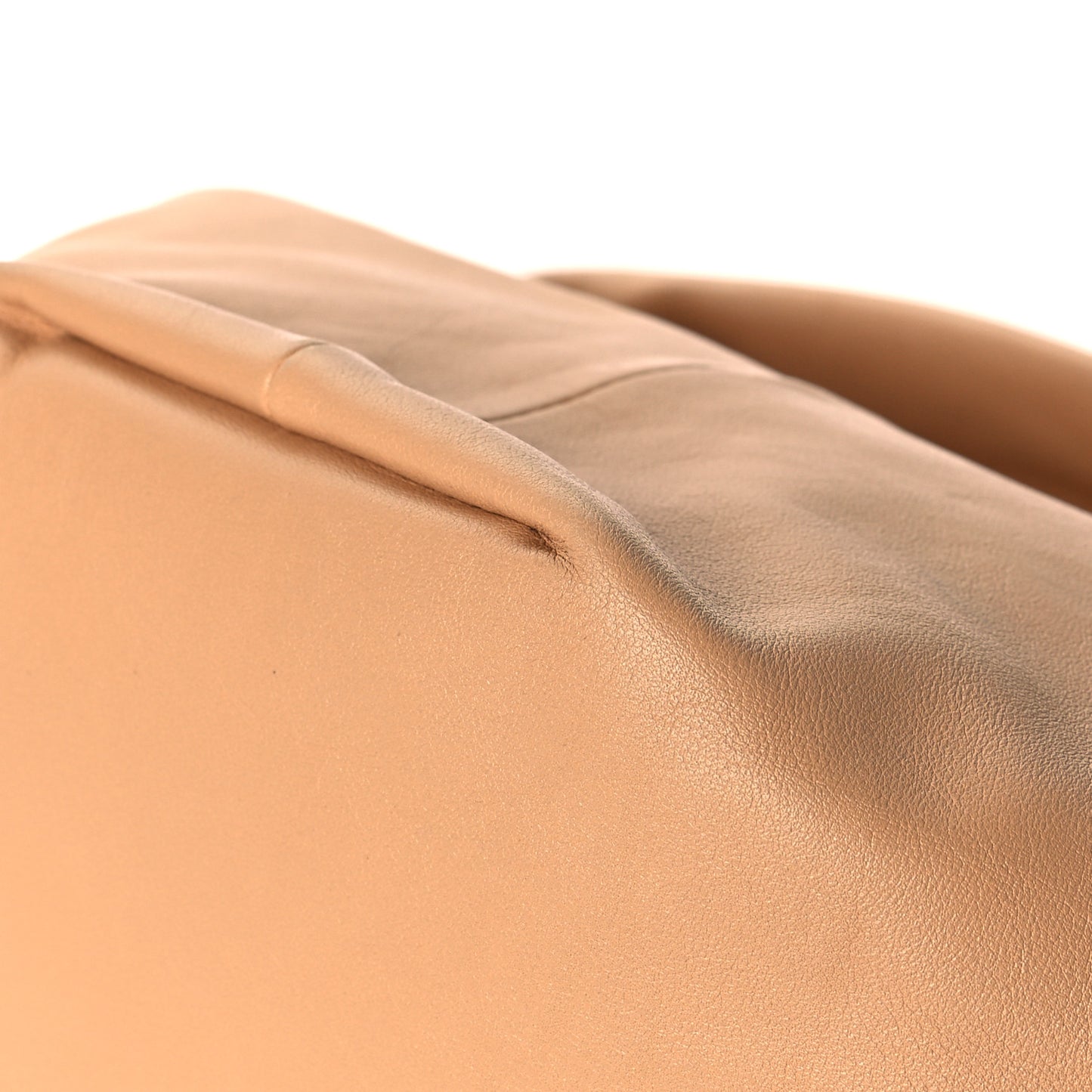 Calfskin Mini Double Knot Bag Almond