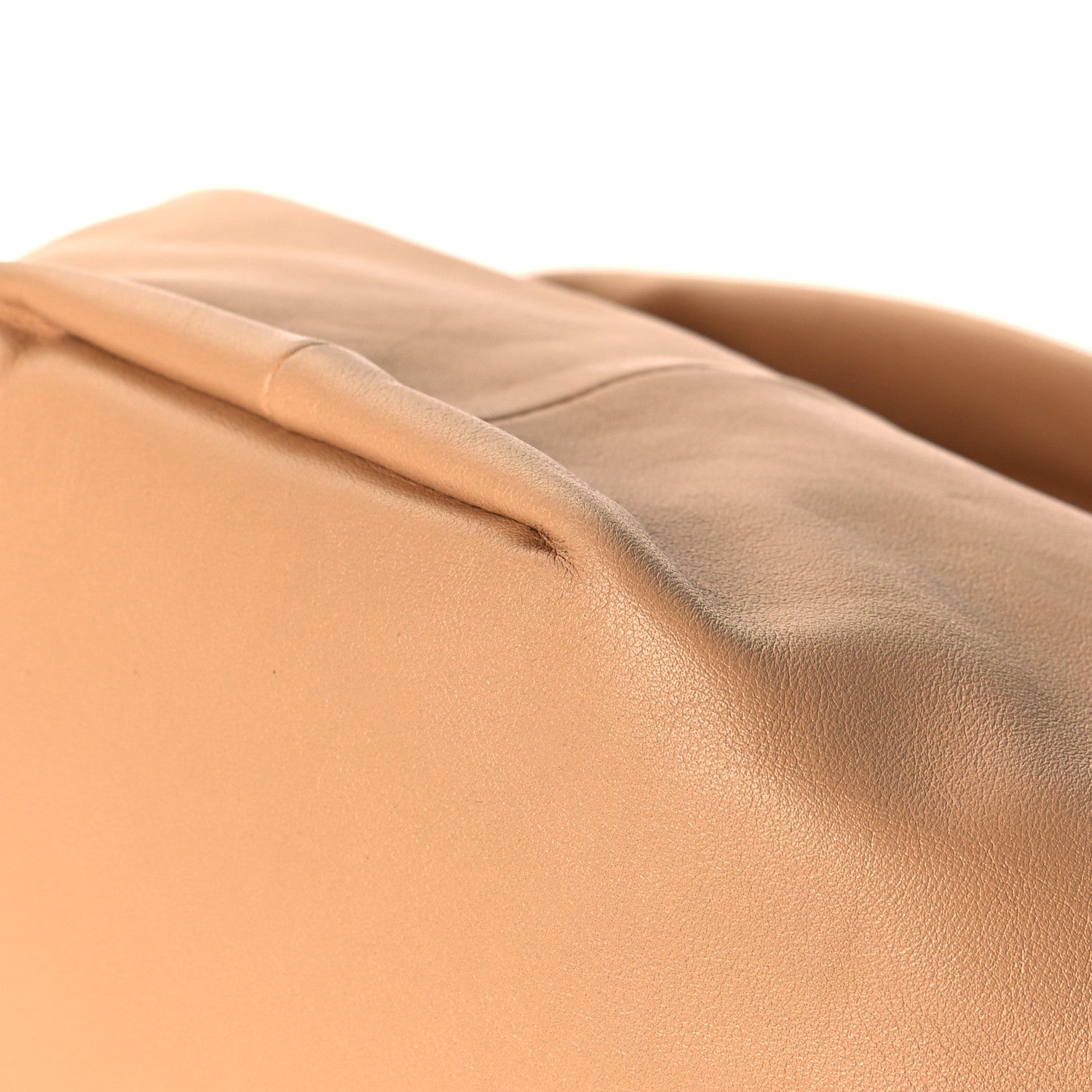 Bottega Veneta Calfskin Mini Double Knot Bag Almond 10 of 13