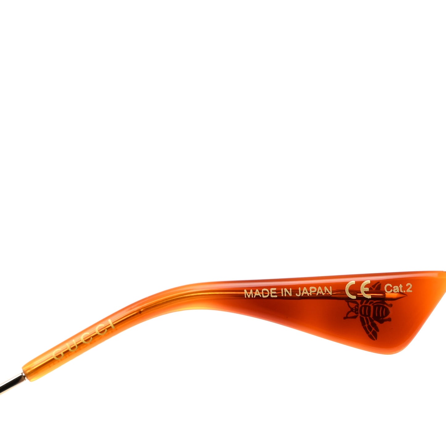 Metal L'Aveugle Par Amour Round Frame Sunglasses GG0113S Black