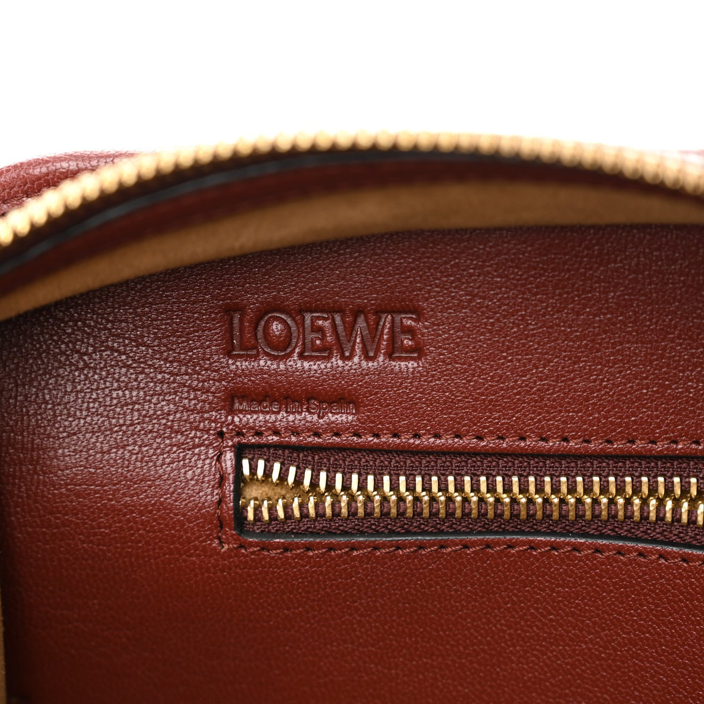Calfskin Perforated Amazona 28 Berry