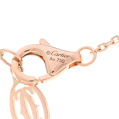 Cartier 18K Pink Gold Diamond XS D'Amour Pendant Necklace 4 of 5