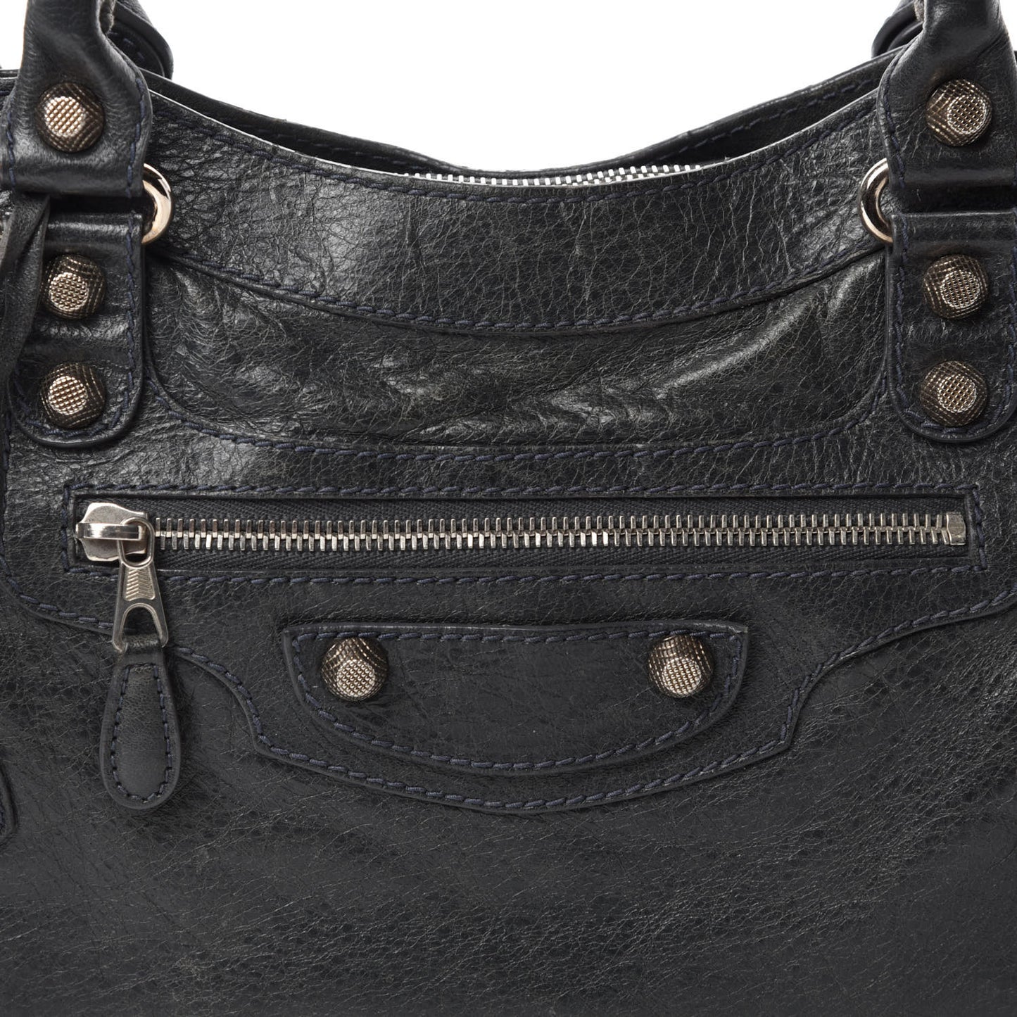 Agneau Giant 12 Rose Gold Hardware First Anthracite