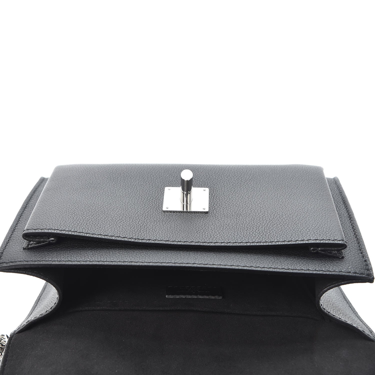 Louis Vuitton Soft Calfskin My Lockme Chain Bag BB Black 4 of 9
