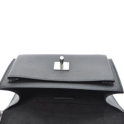 Louis Vuitton Soft Calfskin My Lockme Chain Bag BB Black 4 of 9