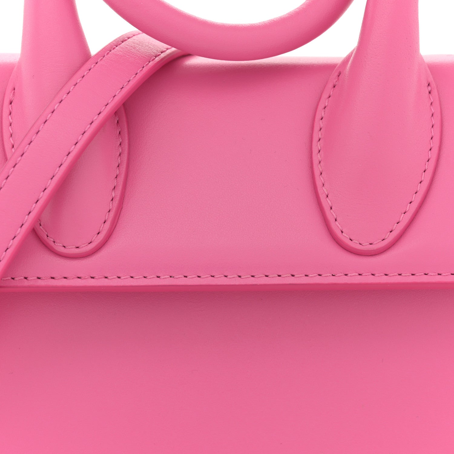 Jacquemus Smooth Calfskin Le Chiquito Noeud Pink 7 of 12