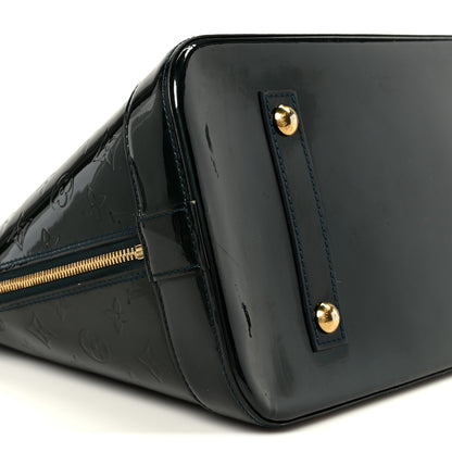 Louis Vuitton Vernis Alma GM Noir Magnetique 10 of 12