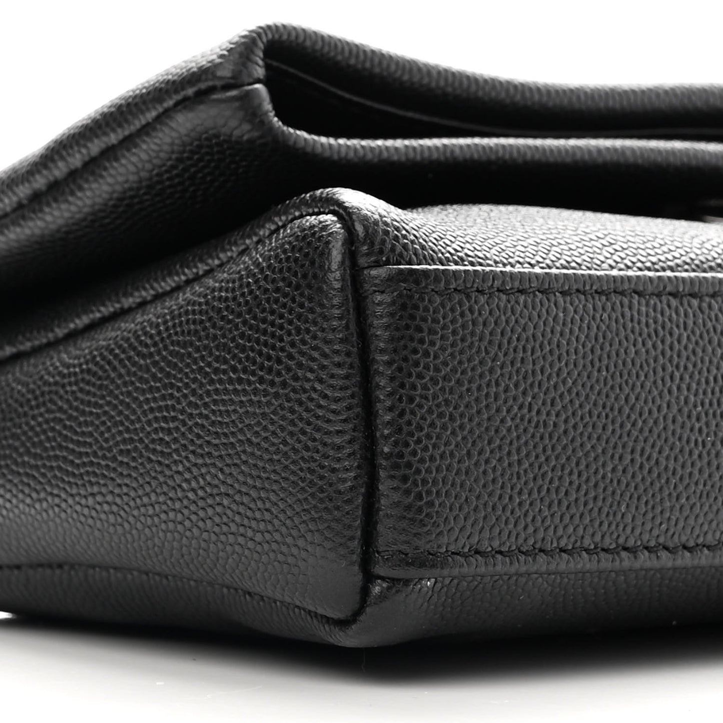 Grain De Poudre Monogram Toy West Hollywood Fold-Over Bag Black