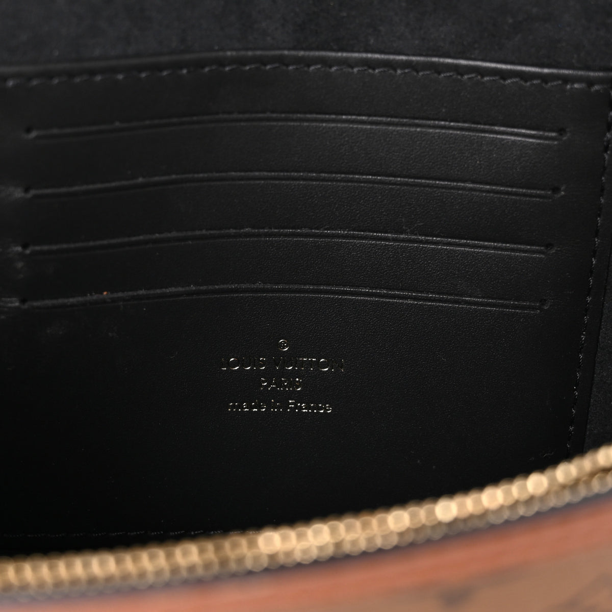 Louis Vuitton Reverse Monogram Dauphine Chain Wallet 6 of 10
