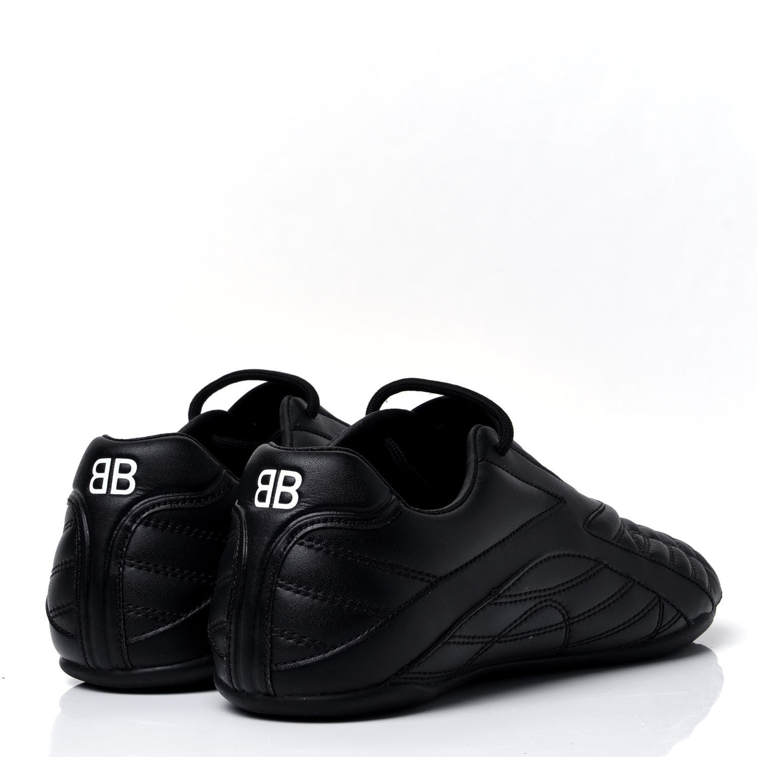 Balenciaga Polyurethane Womens Zen Sneakers 37 Black 3 of 10