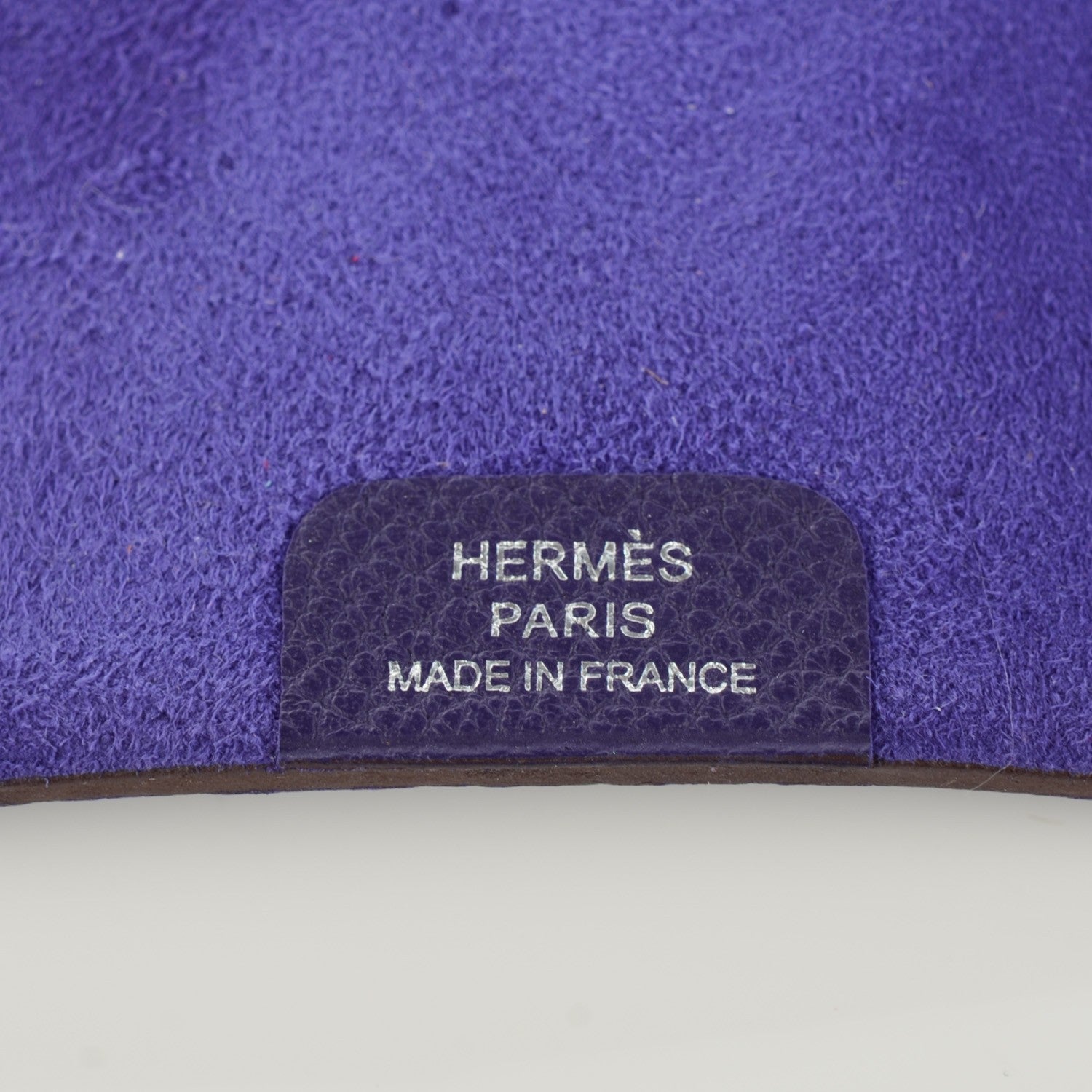 Hermes Togo Ulysse PM Notebook Cover Iris 6 of 7