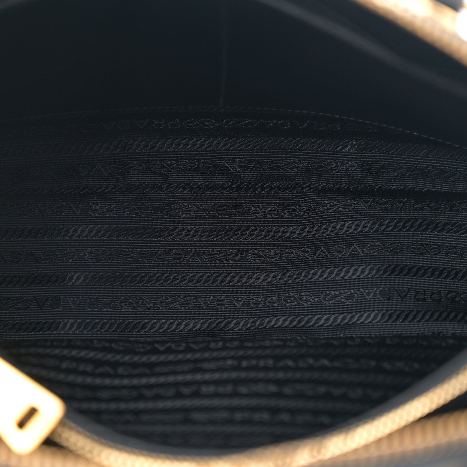 Prada Saffiano Lux Medium Promenade Tote Black 5 of 10