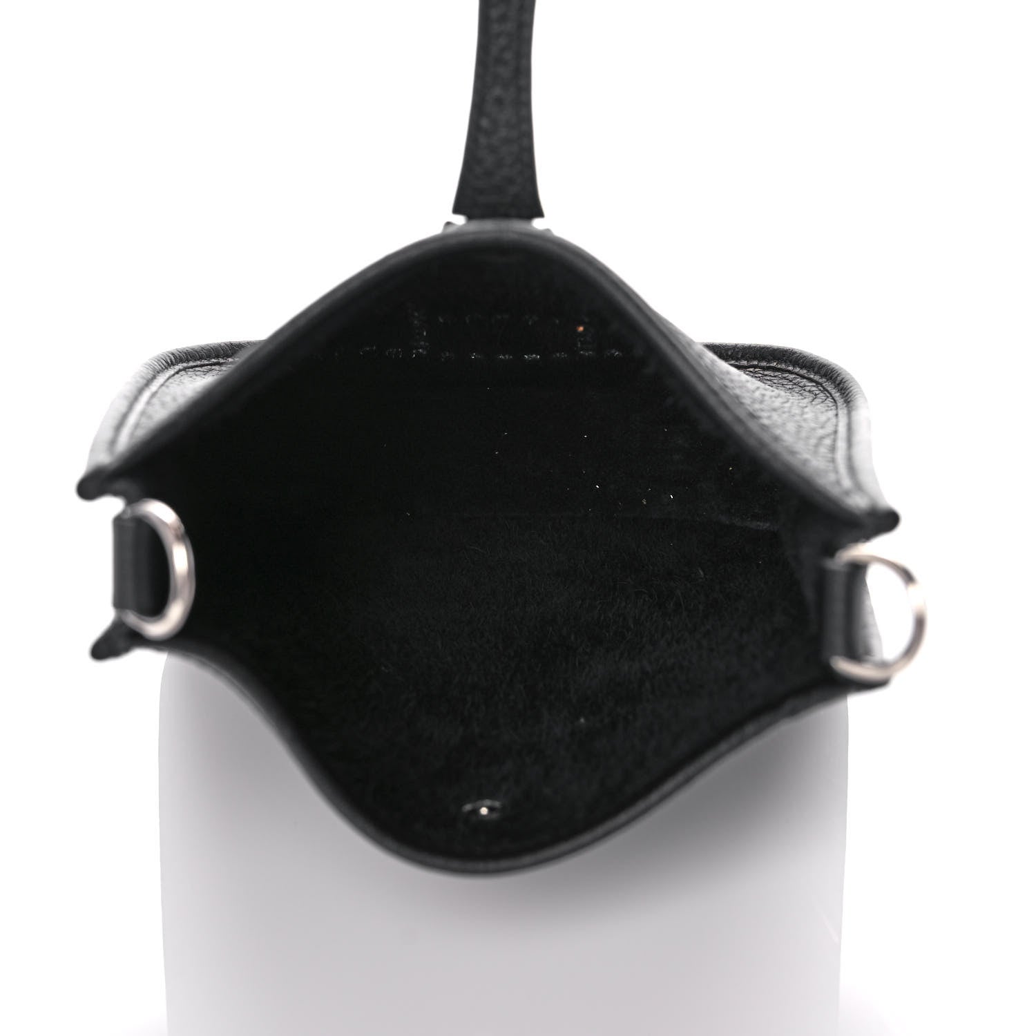 Hermes Taurillon Clemence Evelyne TPM Black 5 of 13