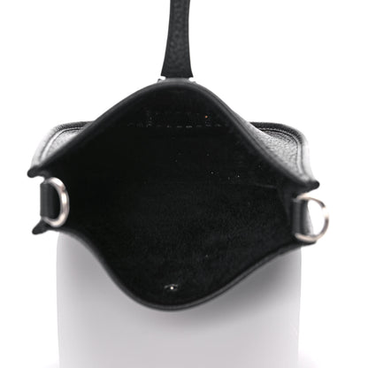 Hermes Taurillon Clemence Evelyne TPM Black 5 of 13