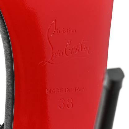 Christian Louboutin Kid Spiked So Me 100 Sandals 38 Black 7 of 14