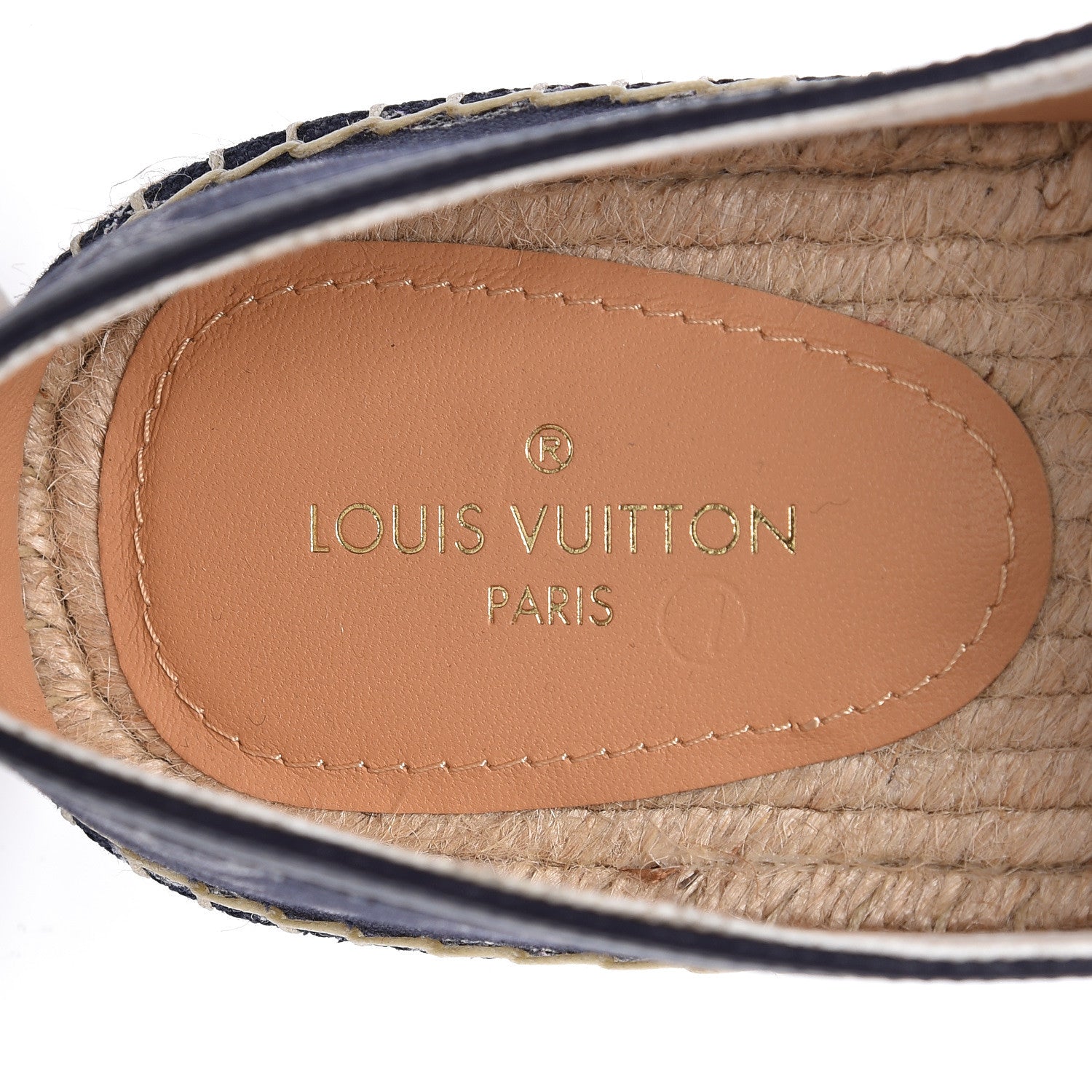 Louis Vuitton Canvas Monogram Mens Bidart Espadrilles 6 Marine 8 of 8