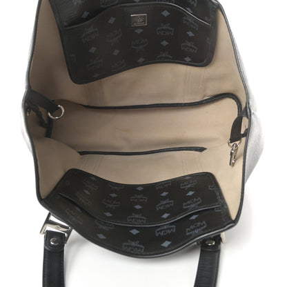 MCM Visetos Shopping Tote Black 5 of 16