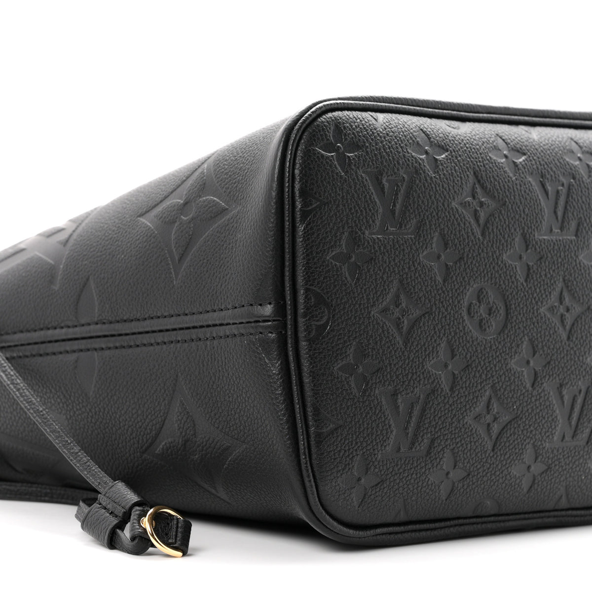 Louis Vuitton Empreinte Monogram Giant Neverfull MM Black 9 of 11