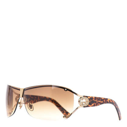 Gucci Crystal Sunglasses GG2807/S Tortoise 1 of 7