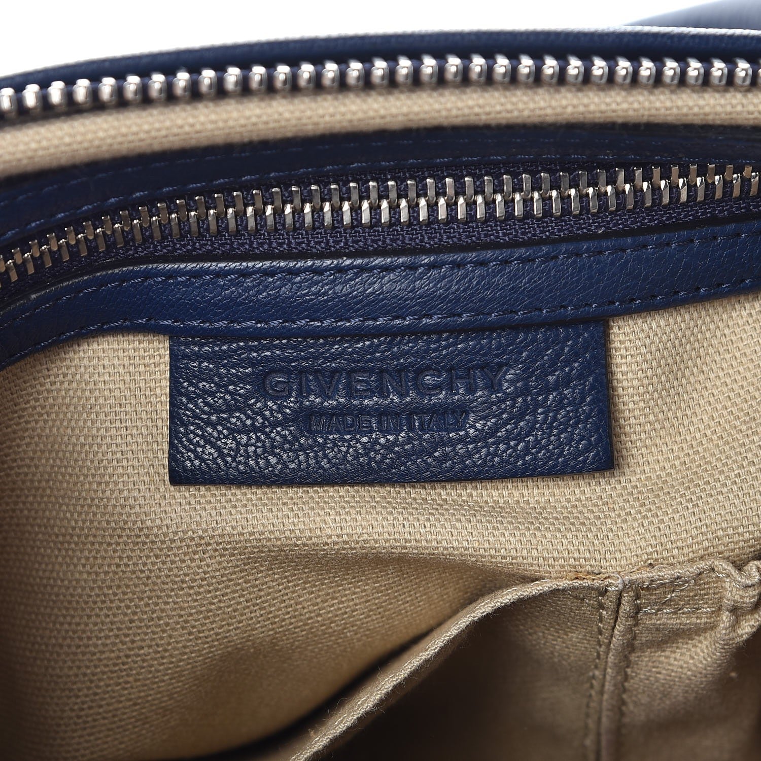 Givenchy Sugar Goatskin Medium Pandora Navy 8 of 9