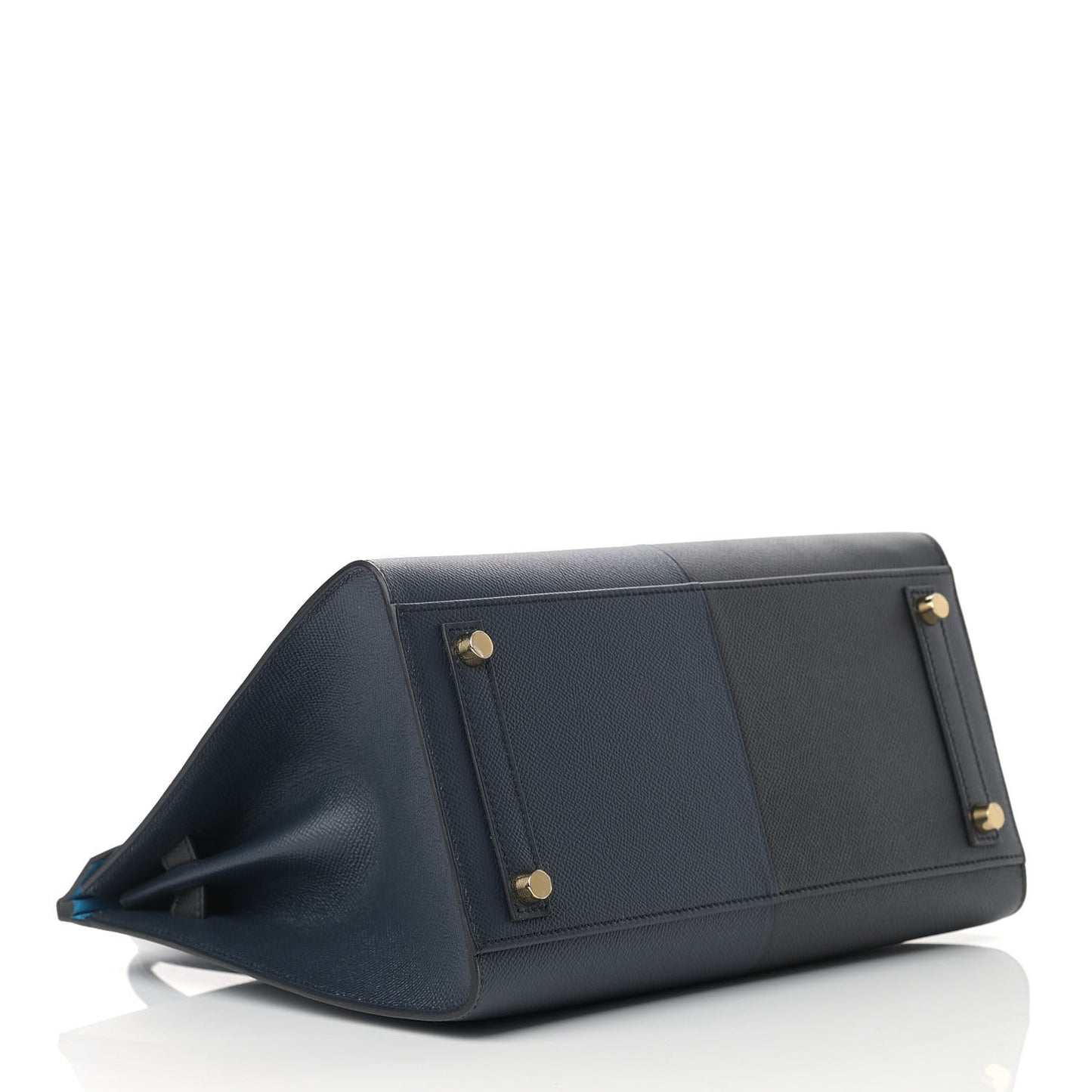 Epsom Casaque Birkin Sellier 30 Bleu Indigo Black Bleu Frida