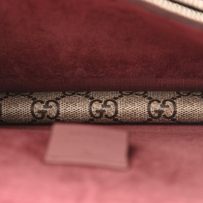Gucci GG Supreme Monogram Blooms Small Dionysus Shoulder Bag Beige Multicolor Dry Rose 6 of 13