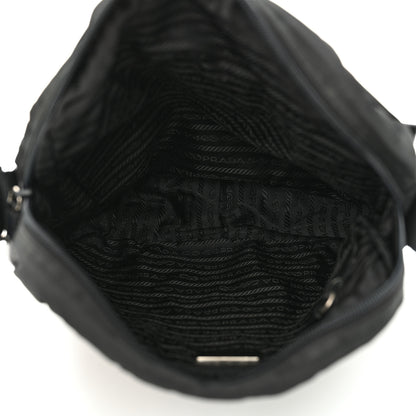 Prada Tessuto Nylon Messenger Bag Black 5 of 10
