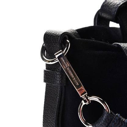Alexander Wang Suede Kirsten Satchel Navy 8 of 10