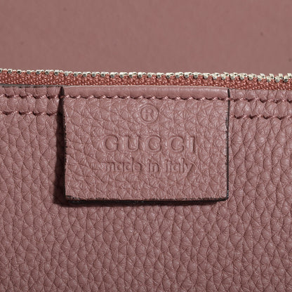 Gucci Soft Grained Calfskin Large Jackie Hobo Rosy Phard 7 of 8