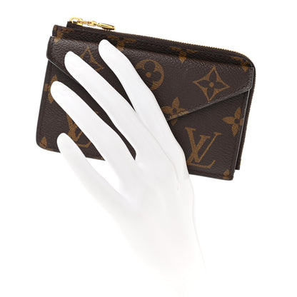 Louis Vuitton Monogram Recto Verso Card Holder Black 2 of 8