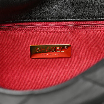Chanel Lambskin Quilted Medium Chanel 19 Flap Black 6 of 10