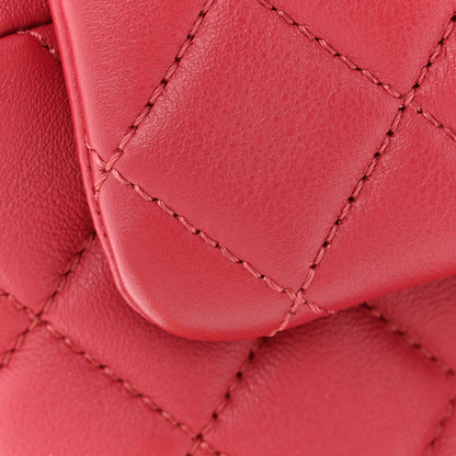 Chanel Calfskin Quilted Mini Urban Spirit Backpack Red 10 of 11