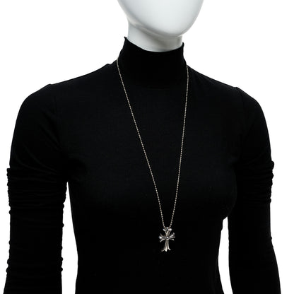 Chrome Hearts Sterling Silver Cross Pendant Necklace 2 of 5