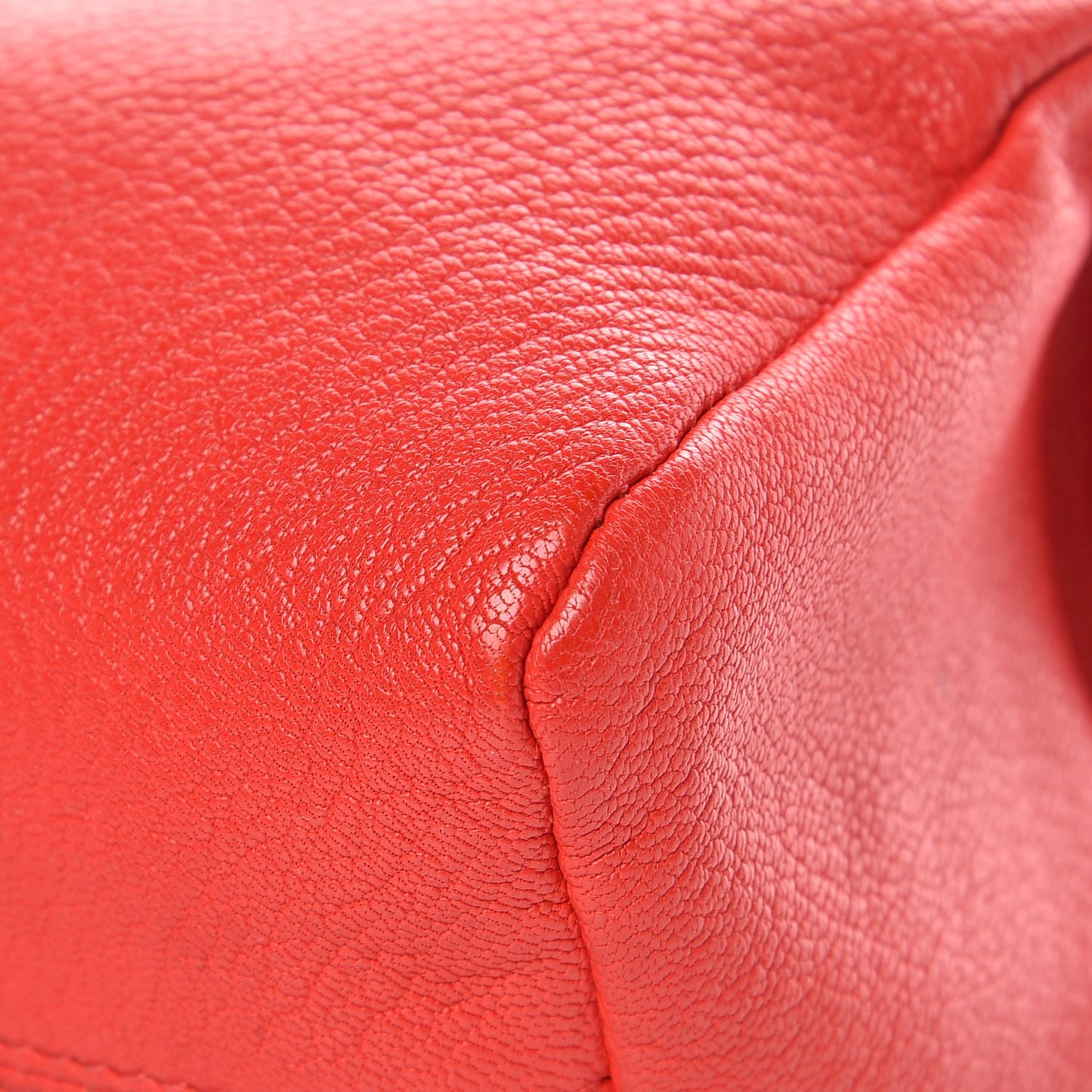 Sugar Goatskin Pandora Wristlet Red