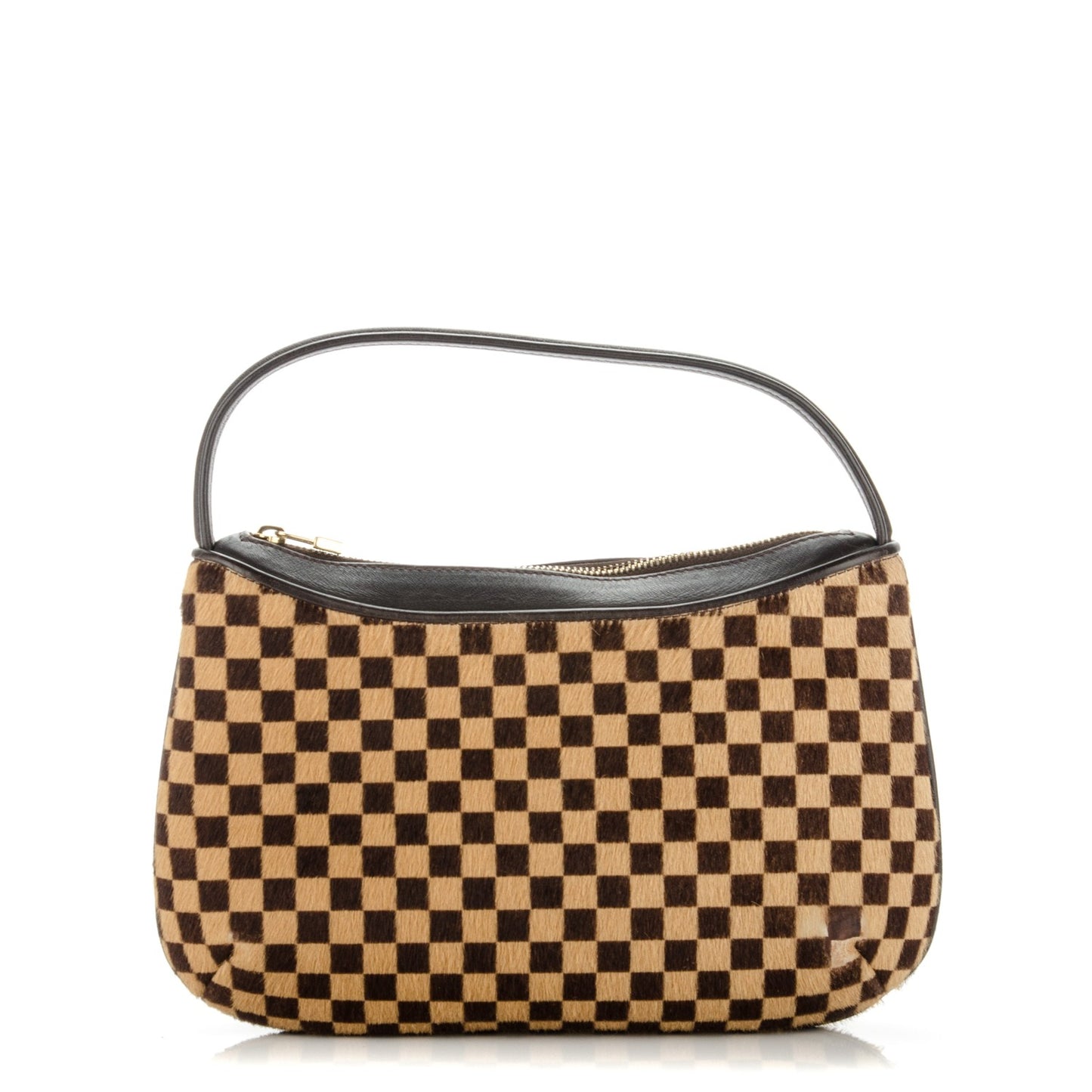 Calf Hair Damier Sauvage Tigre