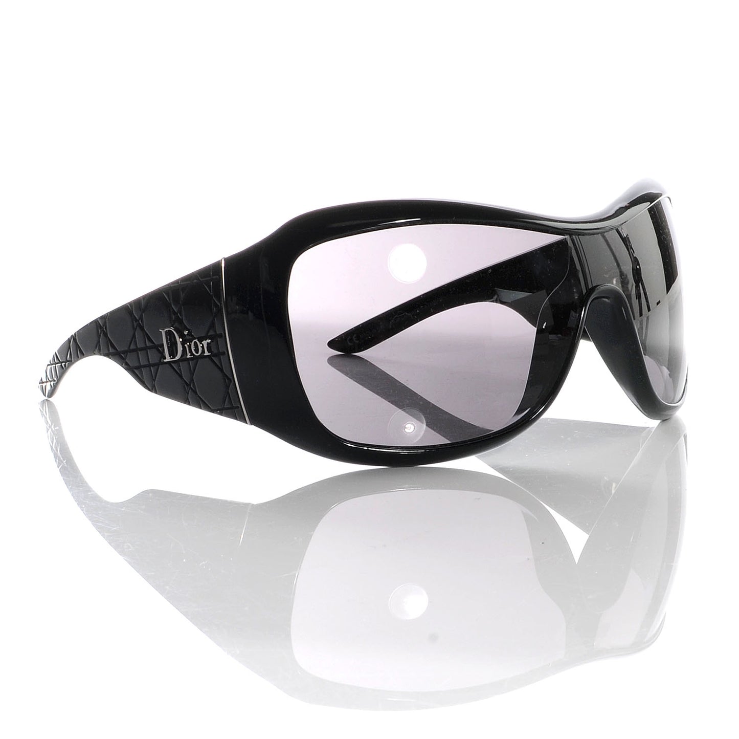 Cannage 1 Quilted Sunglasses Black